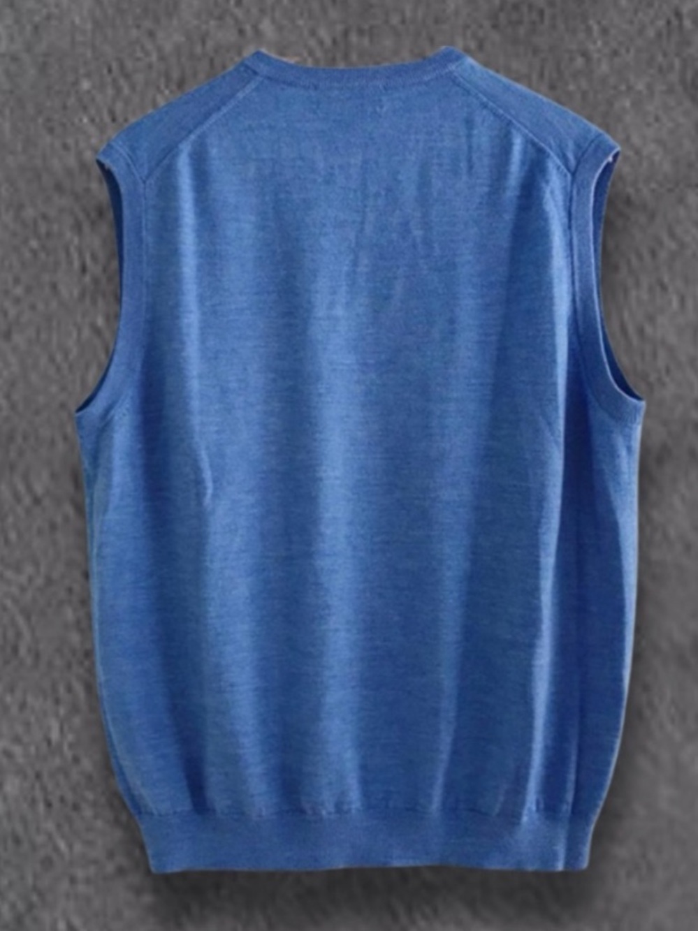 BROOKS BROTHERS Merino Wool V-Neck Sweater Vest - Picture 5 of 13